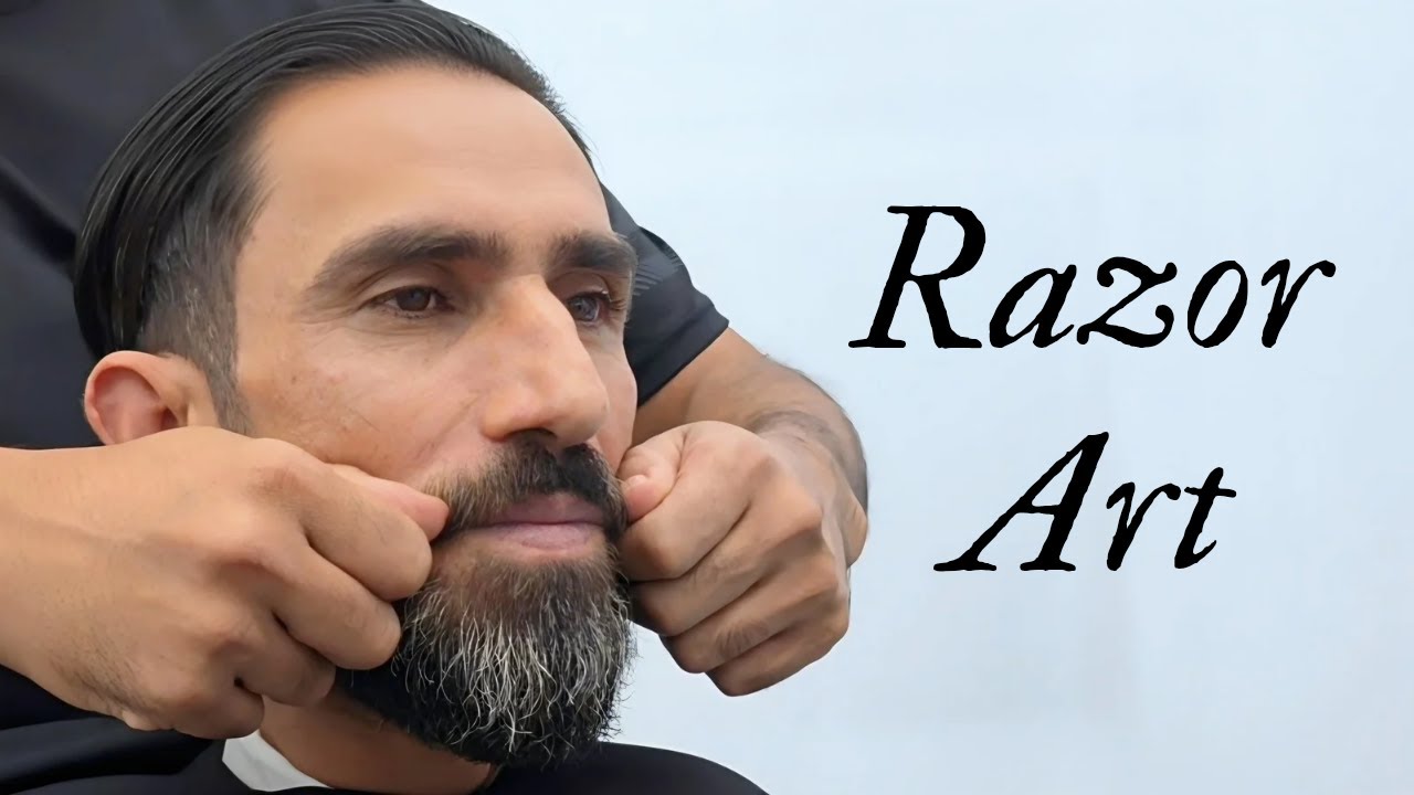 Razor Art Beard Design | Sharp Lines & Precision Razor Work