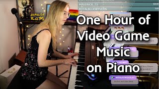 One Hour of Video Game and Anime Music on Piano (Vol. 4)