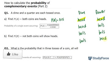 📚 How to calculate the probability of complementary events (Part 2)