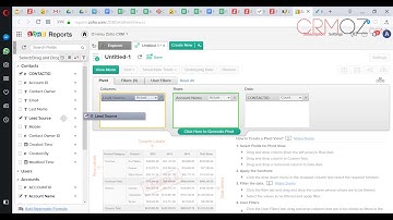 Zoho Reports как связать две таблицы