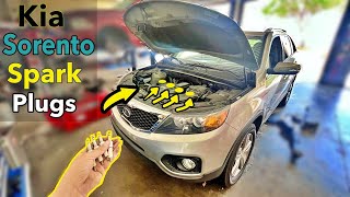 How To | Kia Sorento Quick Spark Plugs/Coils | Diy |