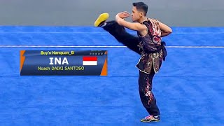 Noach Daiki Santoso 🇮🇩🥇8.81 score (Nanquan B) 11th Junior Asian Wushu Championship 2023 China