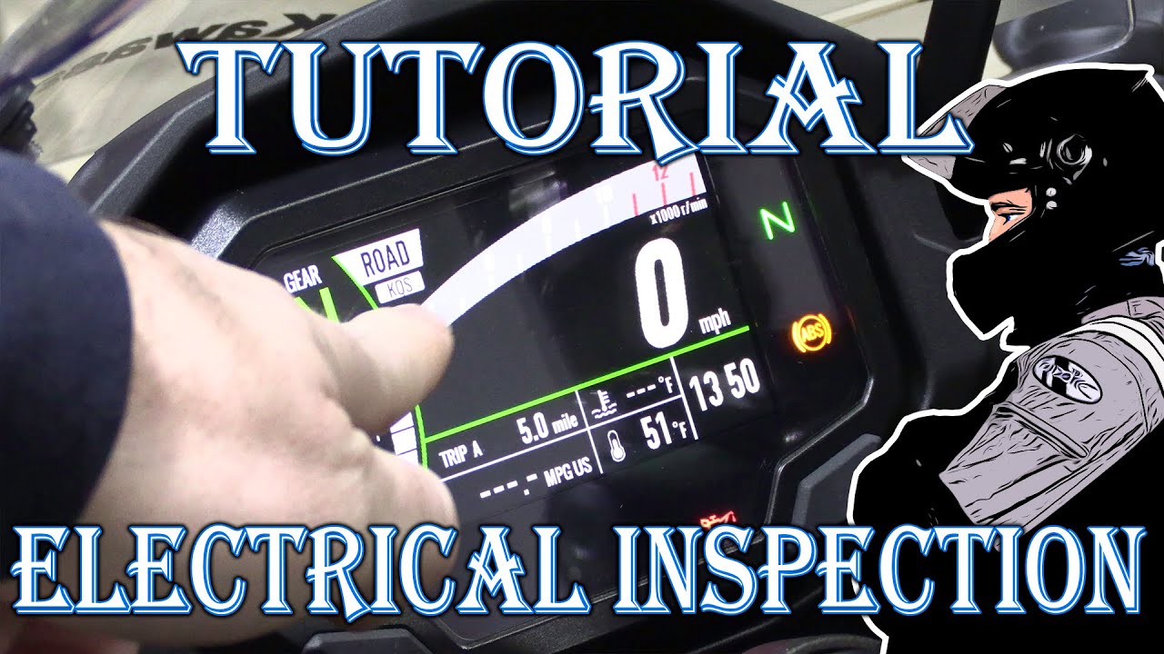Kawasaki Ninja 1000SX Annual Electrical Inspection