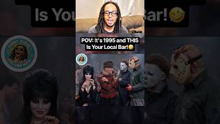POV: It's 1995 and THIS Is Your Local Bar!🤣 #halloween #90s #funny #fypシ