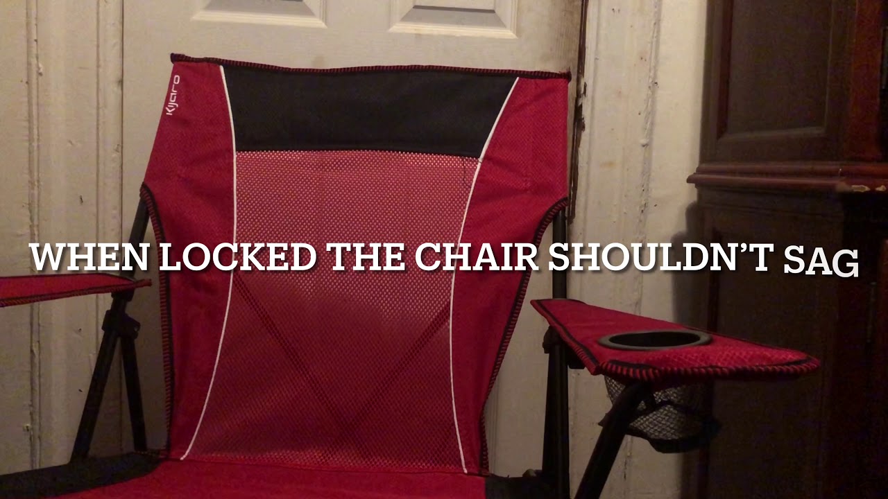 Kijaro Dual Lock Portable Camping and Sports Chair YouTube