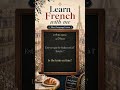Talk at the Station and buy Ticket in French #learnfrench #languagelearning #language #