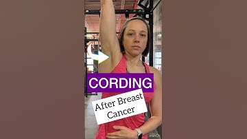 Get Rid of CORDING (Axillary Web Syndrome) #breastcancer