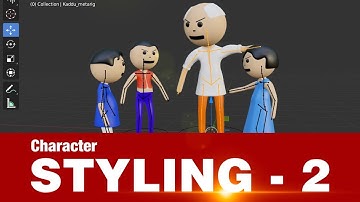 06 Character Styling 02 | मेक जोक ऑफ़ की तरह एनीमेशन सीखें