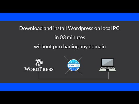 How to install WordPress on Local PC without purchasing domain