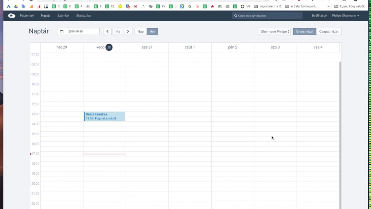 Hogyan készítsünk személyre szabott kezelési listát a Cloudent Fogászati Szoftverben