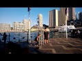 Girl fits into a 16 inch box in the streets in Sydney