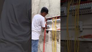 #electrician 👉 MCB board dressing #industrialelectrician #trending #viral #shorts #video