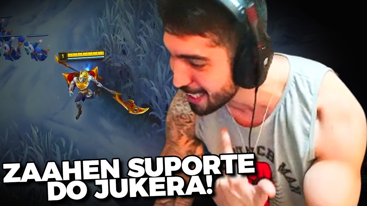 JUKES Testou a TECNOLOGIA do ZAAHEN SUPORTE | Cortes do Jukes