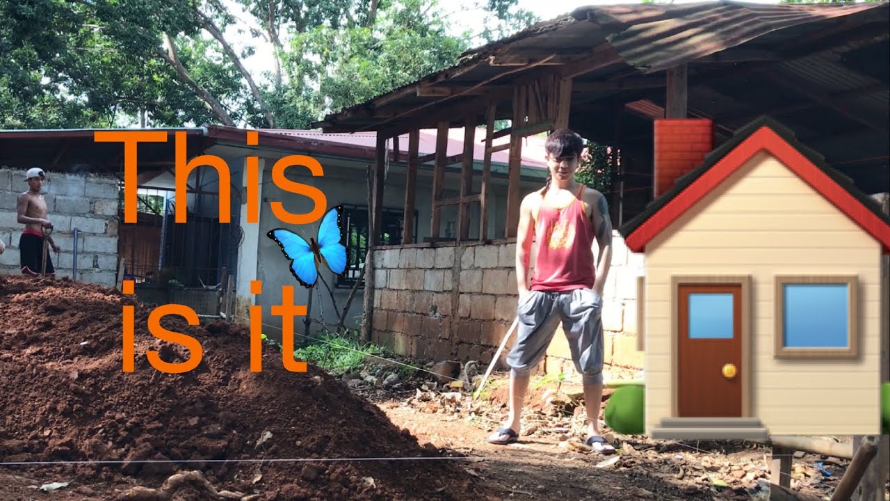 First day building my dream house - YouTube