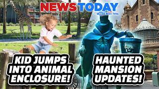 Updates at Walt Disney Worlds Haunted Mansion, Child Guest Jumps In Animal Kingdom Lodge Enclosure