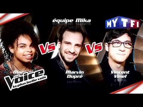 Thumbnail for Manoha VS Marvin Dupré VS Vincent Vinel | The Voice France 2017 | Epreuve Ultime