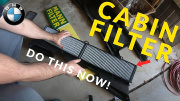 How To Change Your Cabin Filter on a BMW in under 5 minutes [2023]