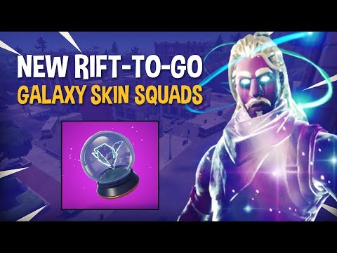 NEW Rift-To-Go | GALAXY SKIN SQUADS - Fortnite Battle Royale Gameplay - Ninja