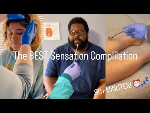 ASMR - The ULTIMATE Real Person HEAD TO TOE Sensation Exam (Sharp/Dull/Soft)