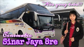SINAR JAYA 8RE 🟣VIOLET PURPLE || Cinematic Bus Sinar Jaya 8re New Violet Accessories Follow You