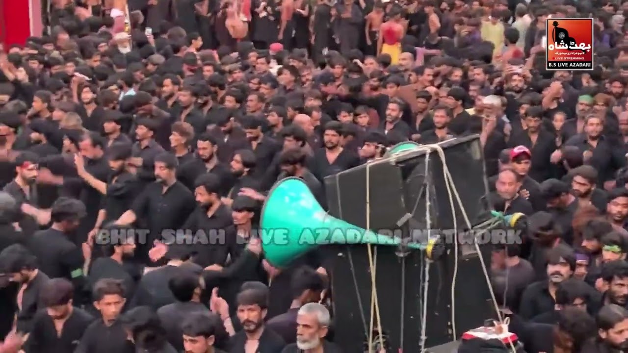 10 Muharram l Bhit Shah Azadari2023 l Anjuman Ghulaman-E-Ahlbait as