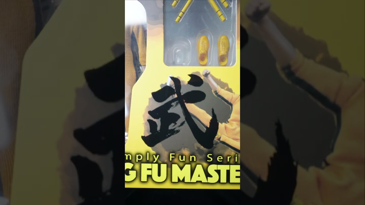 Unboxing video SF80002 1/12 Palm Hero Simply Fun Series The Kung 