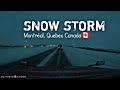 Snow storm in montral quebeccanada biyaheng canada