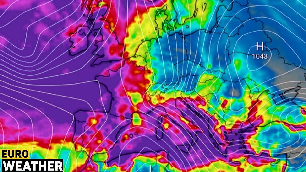 European Weather | ECMWF Model Precipitation January 25, 2026 ...