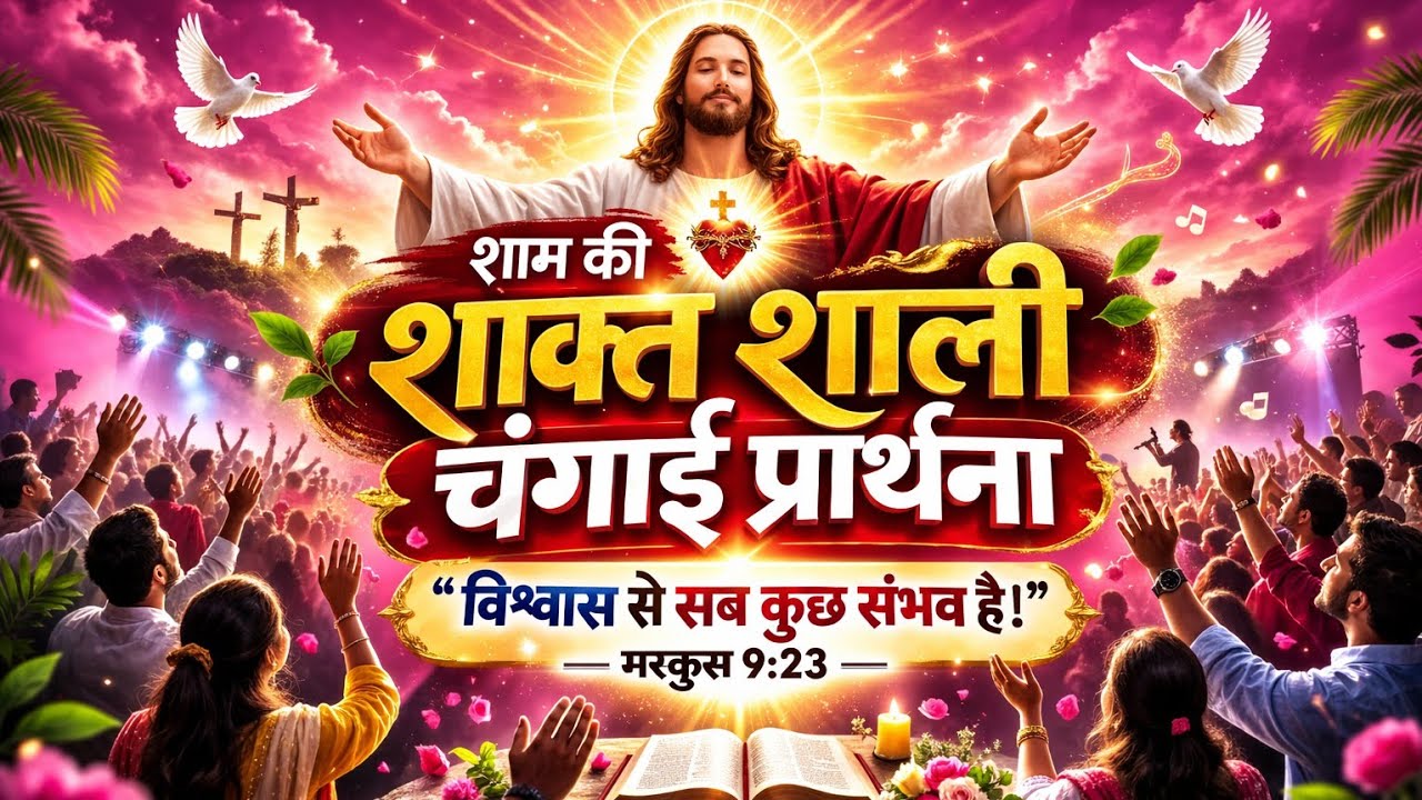 25/02/2026 शाम की शक्तिशाली चंगाई प्रार्थना | Pastor Raju | Healing Prayer