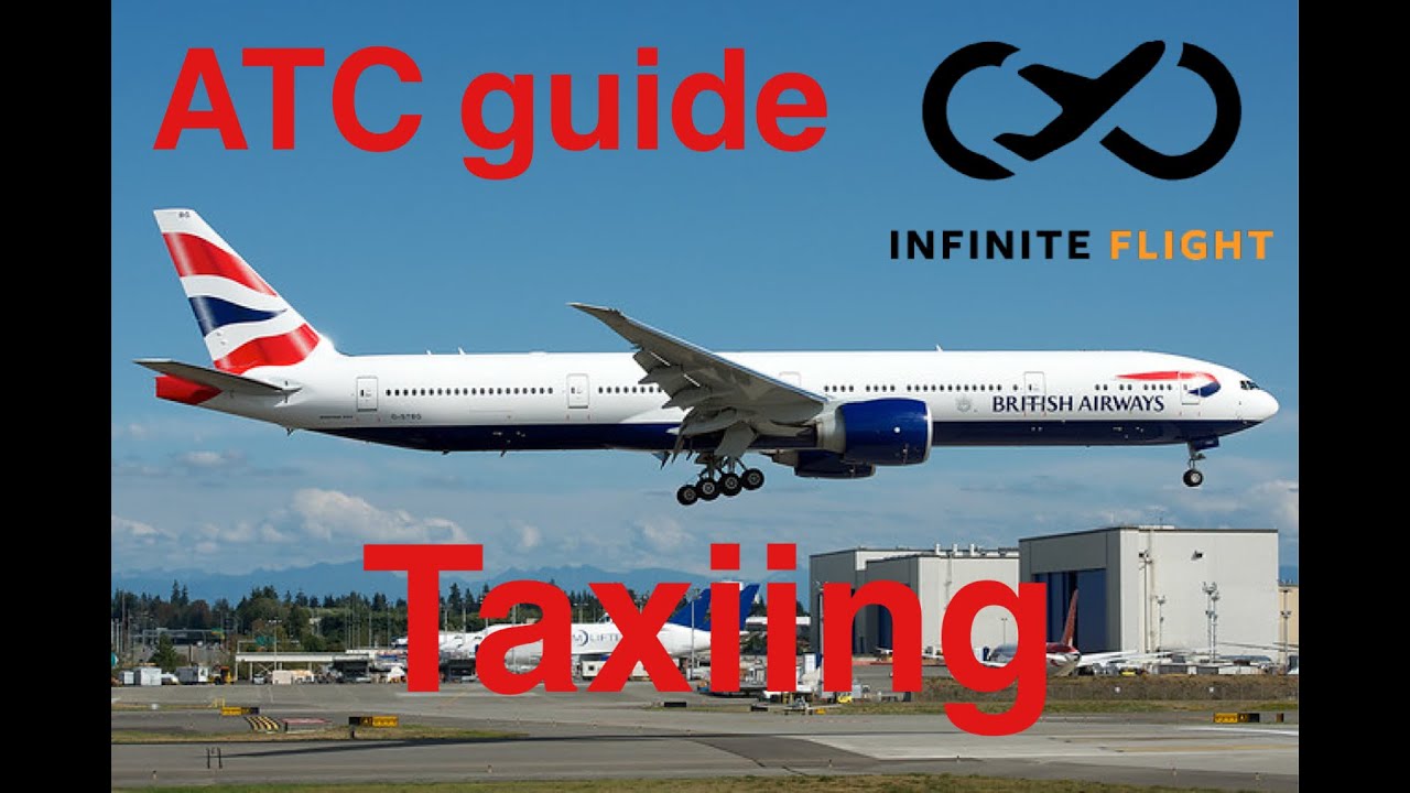 Infinite Flight | ATC taxi guide | Expert server