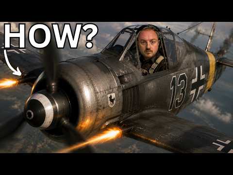 How Did The Focke-Wulf Plane Shoot Through Its Propeller?