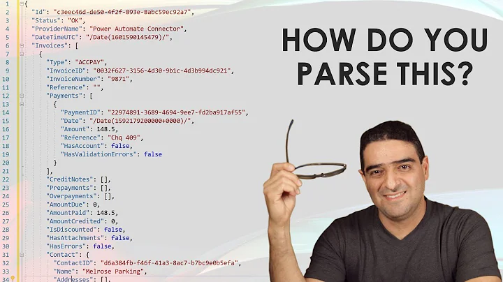 How to parse complex JSON in power automate