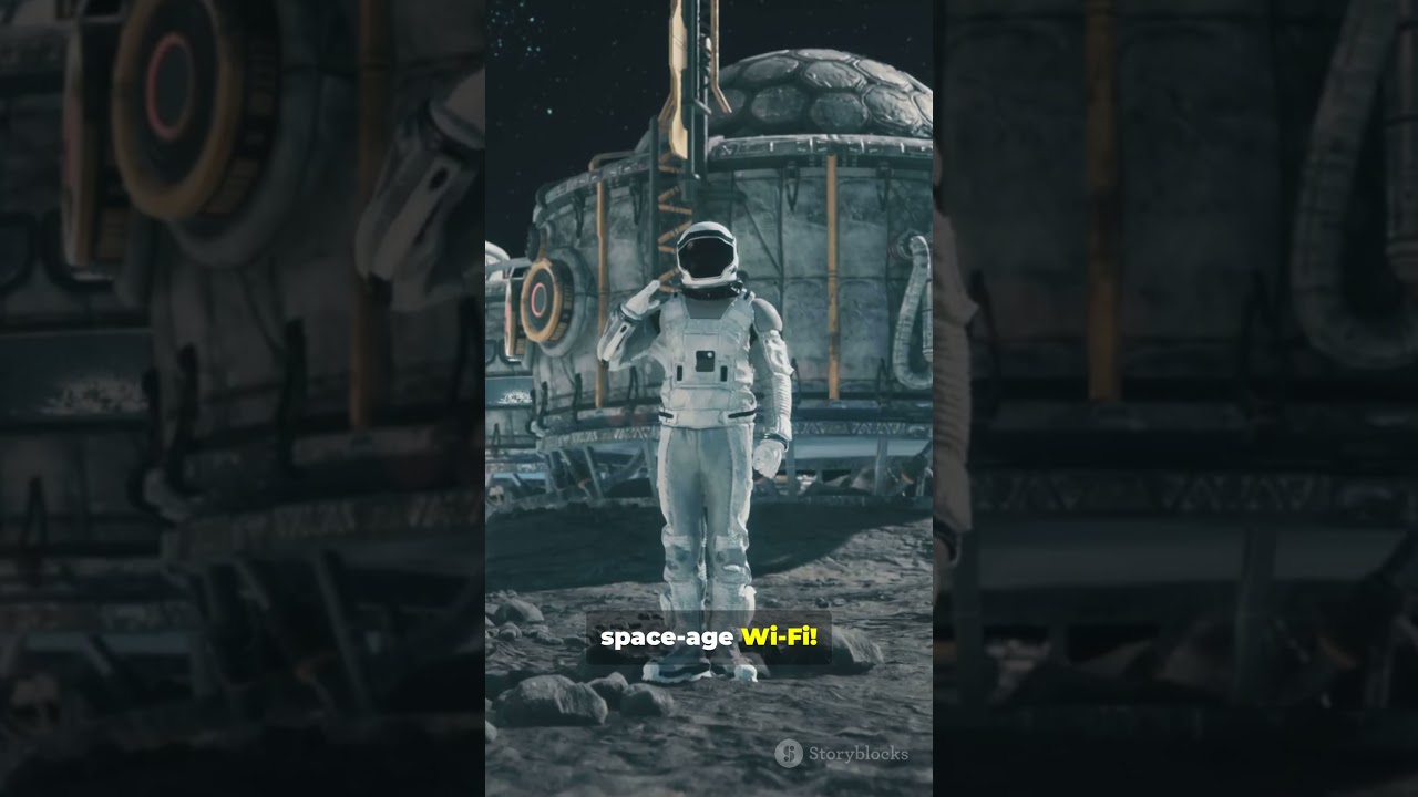 How Will the Moon Get WiFi ? #sciencefather #networkscience #researcher #scientist #short
