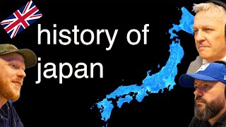 History of Japan - Bill Wurtz REACTION!! | OFFICE BLOKES REACT!!
