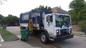 Waste Connections: Mack MR Labrie Automizer ASL