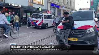 Meglőttek egy holland újságírót
