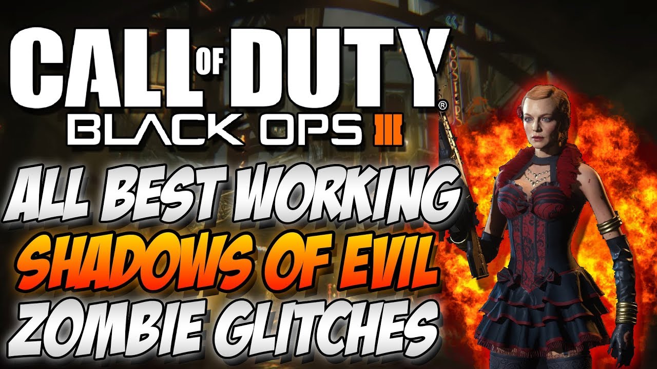 ALL WORKING SHADOWS OF EVIL GLITCHES AFTER PATCH 1.24 (BO3 ZOMBIE GLITCHES)