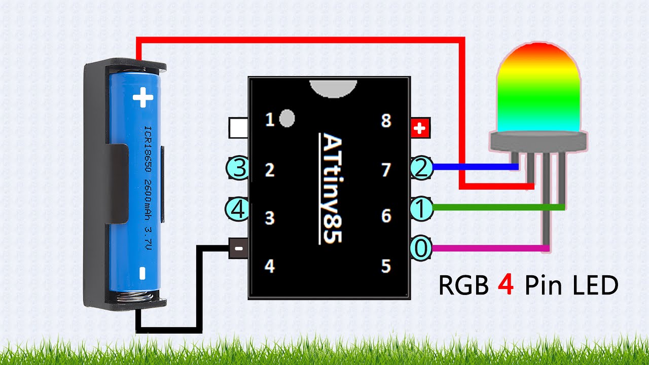 Arduino Slovakia - ATtiny85 - Blink