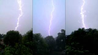 NASTY Tropical Thunderstorms with PROLIFIC Lightning | Remnants of Arthur – Part 1
