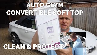 🇬🇧Convertible Roof Clean And Protect, "Auto Glym" Full Job, Cleaning & Sealing a Soft Top