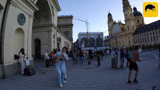 This Ian Turn On The Public With Macarena Saxophone Cover Sax On Odeonsplatz