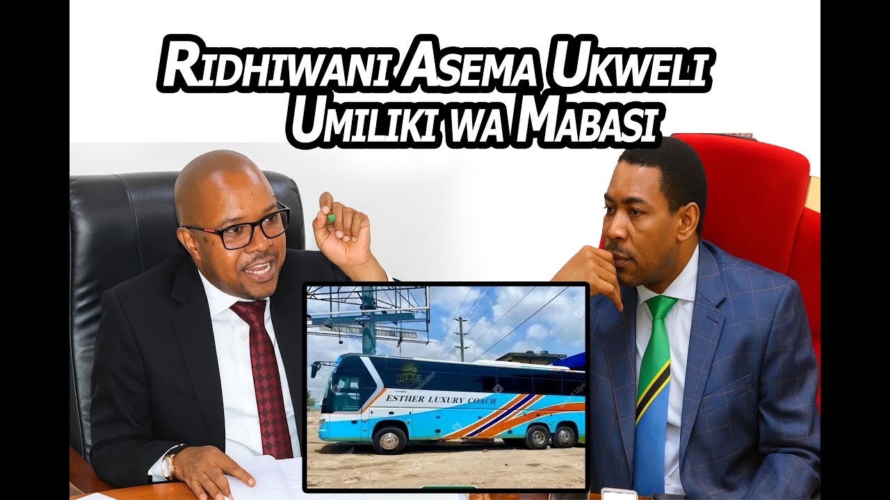 LIVE; BILA WOGA! RIDHIWANI KIKWETE   AFUNGUKA MBELE YA WAZIRI UMILIKI WA MABASI YA ESTER