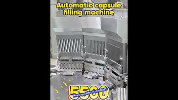 Ultra-high-yield capsule filling machine~ #machine #automatic #capsule