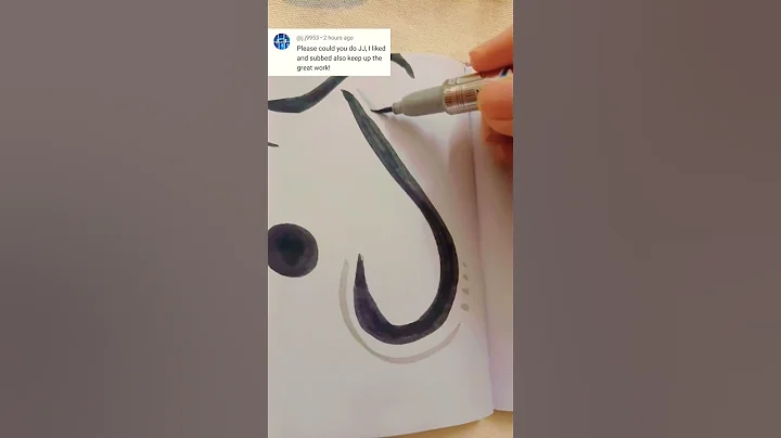 Comment your name #art #calligraphy #drawing #painting