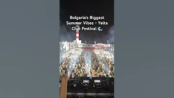Yalta Club Music Festival 2025 Burgas YaltaClubFestival Bulgaria LiveDJ Festivalvibes 