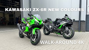 Kawasaki ZX-6R 2025 Colours I WALK-AROUND 4K