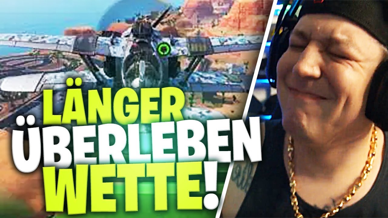 1000€ Wette in Fortnite | Länger im Flugzeug überleben | SpontanaBlack