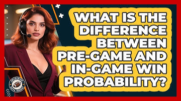 What Is The Difference Between Pre-game And In-game Win Probability? - Gridiron Data Digest