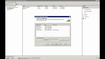 Importing a Dynamics CRM 4 organisation into Dynamics CRM 2011
