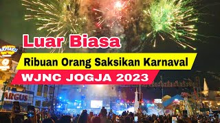 Ribuan Orang Saksikan Pawai Karnaval Hari Ulang Tahun Jogja Ke 267 WJNC Di Tugu Yogyakarta